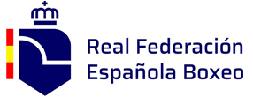 Logo en color azul de la real federación española de boxeo